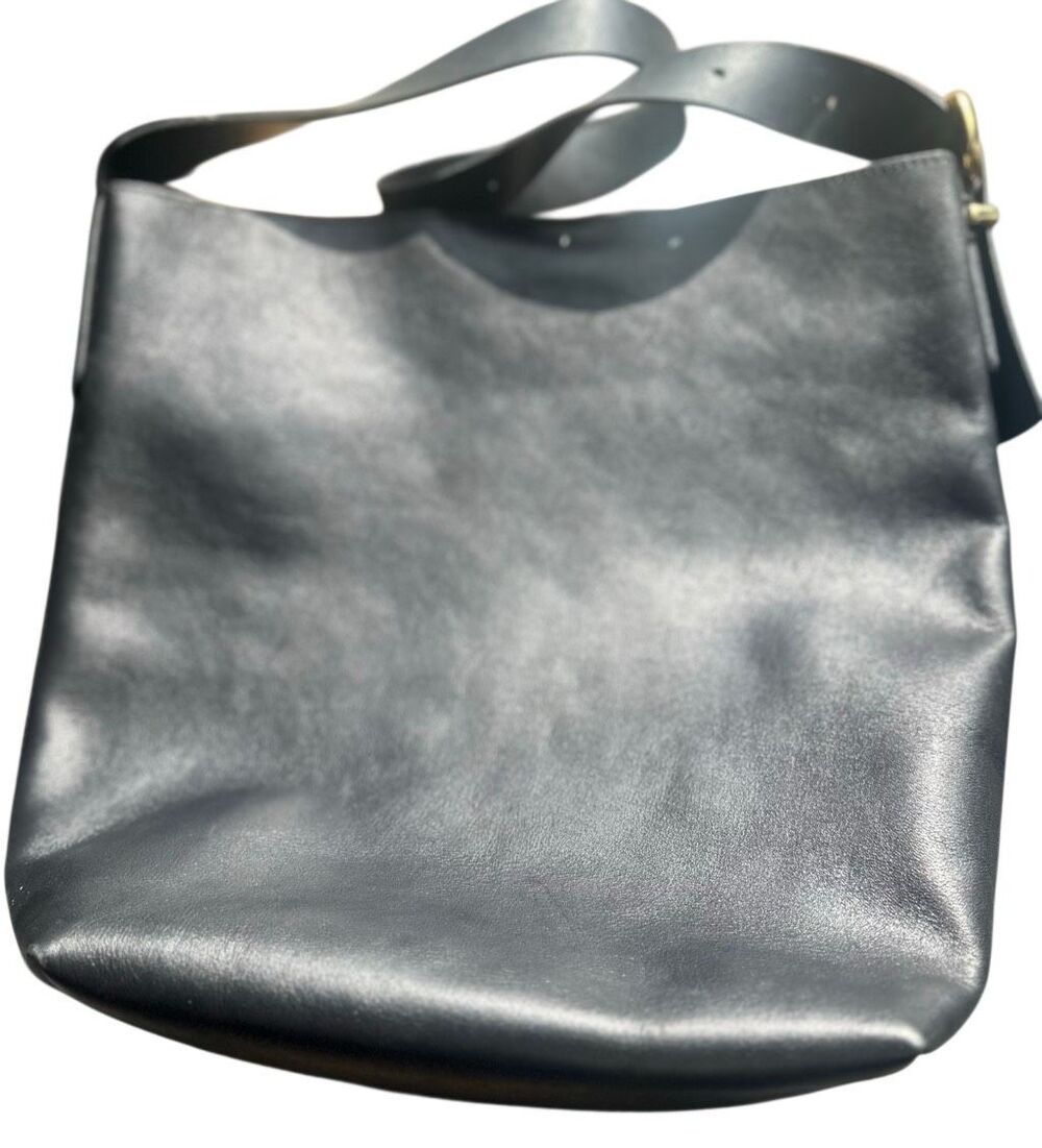 MADEWELL The Essential Bucket Tote - True Black $198